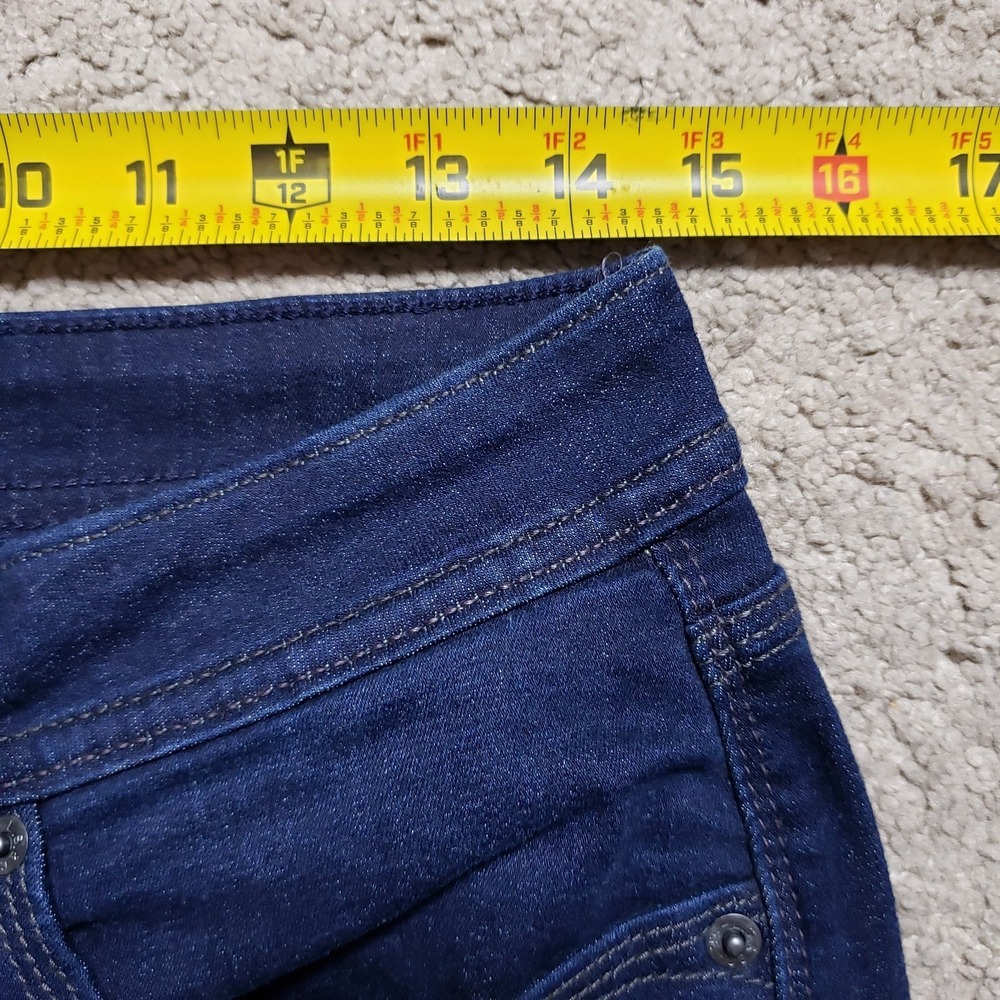 Levis Jeans Womens 30 (29x30) Blue 529 Curvy Bootcut Stretch Denim Boho Casual - Picture 6 of 10